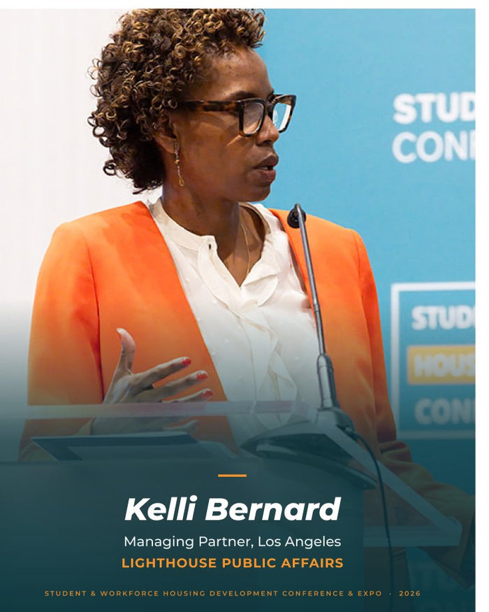 Photo from the 2026 Student & Workforce Housing Development Conference