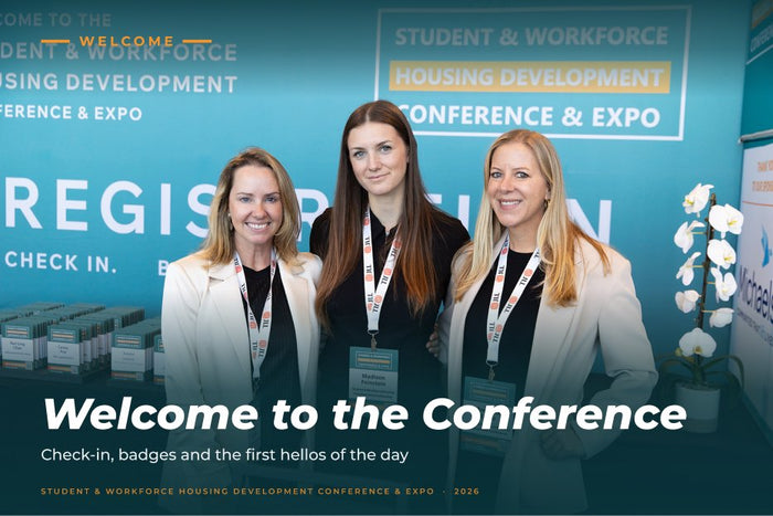 Photo from the 2026 Student & Workforce Housing Development Conference