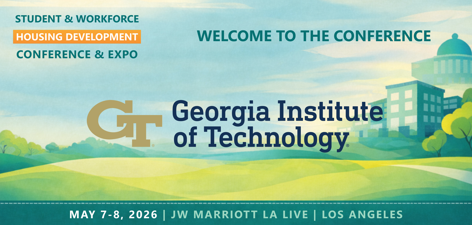 Representatives from Georgia Institute of Technology will be attending the Conference