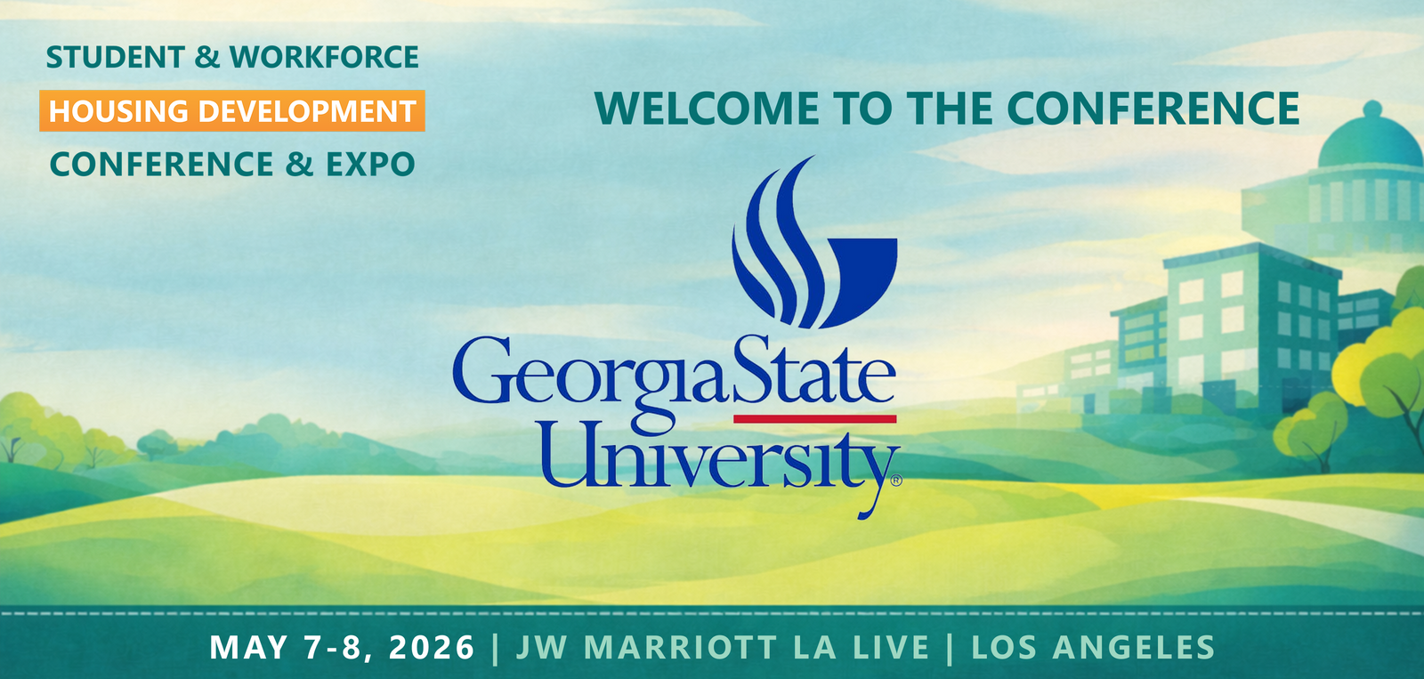 Representatives from Georgia State University will be attending the Conference