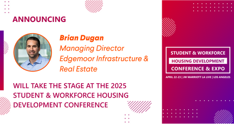 Brian Dugan, Managing Director of Edgemoor Infrastructure & Real Estate, is scheduled to speak at the 2025 Conference
