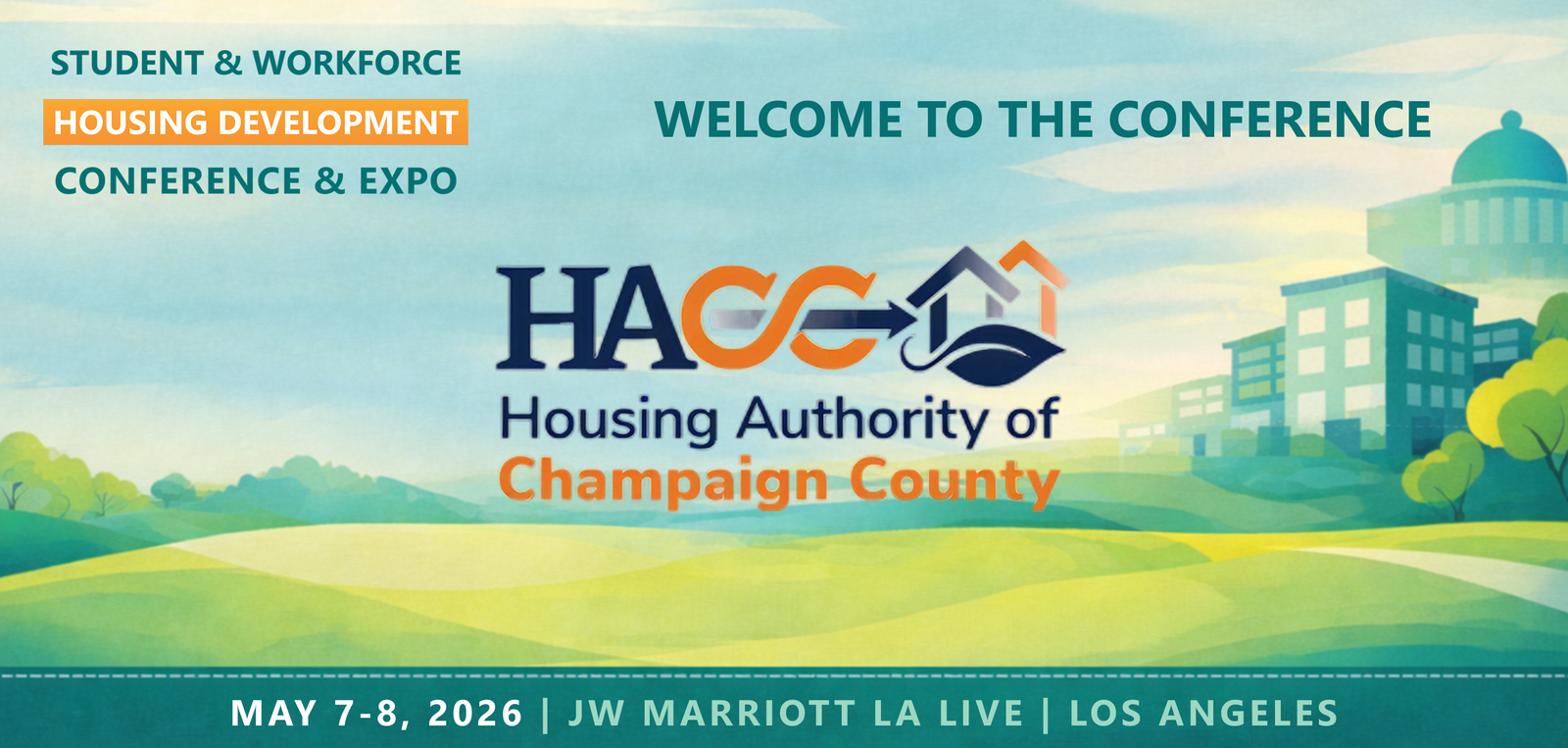 Representatives from Housing Authority of Champaign County will be attending the Conference