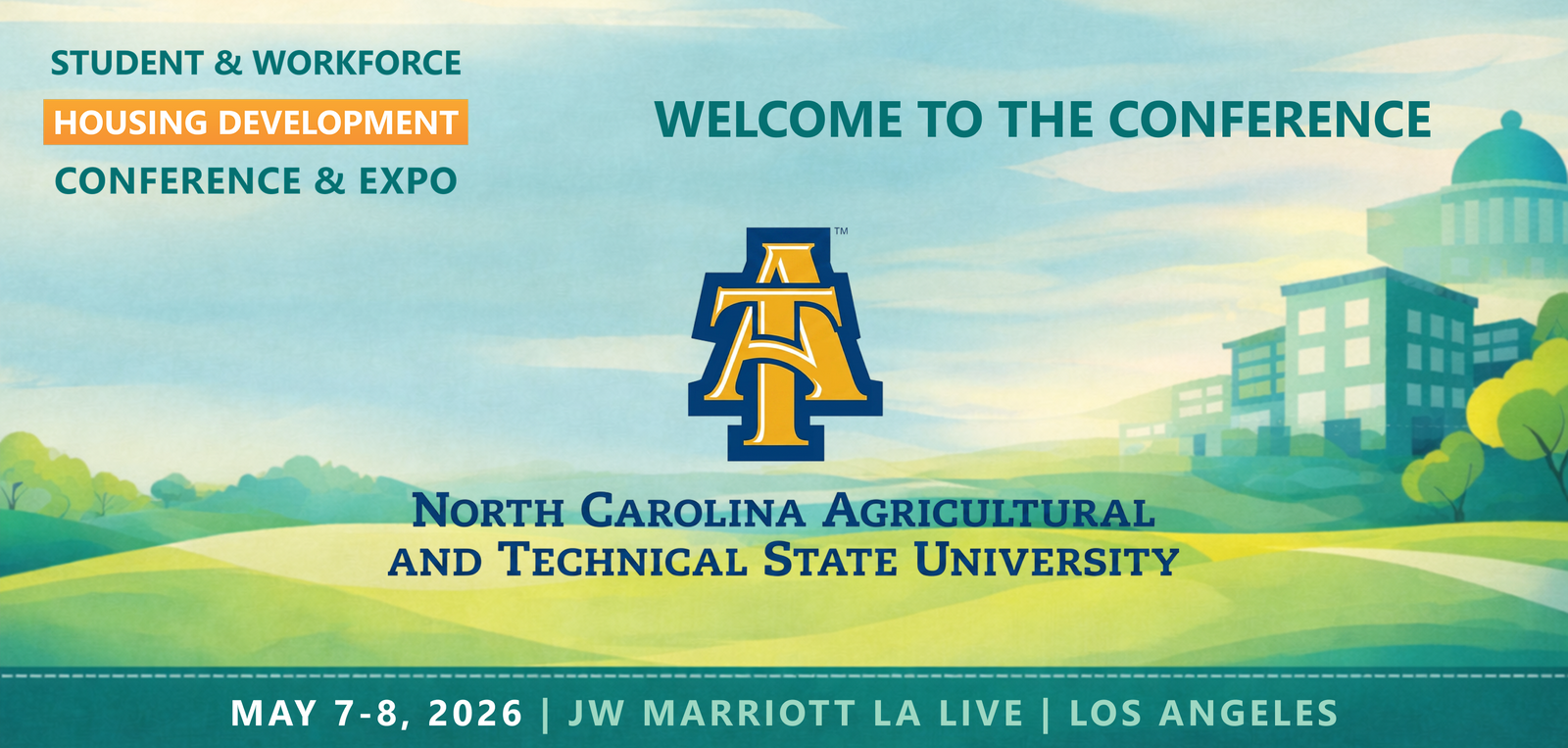 Representatives from North Carolina Agricultural and Technical State University will be attending the Conference