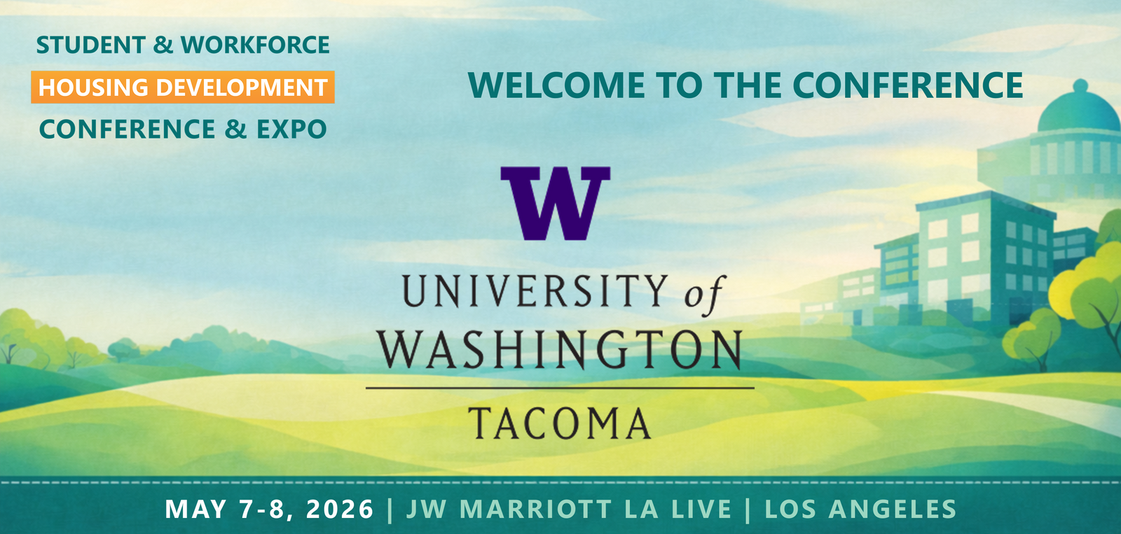 Representatives from University of Washington Tacoma will be attending the Conference