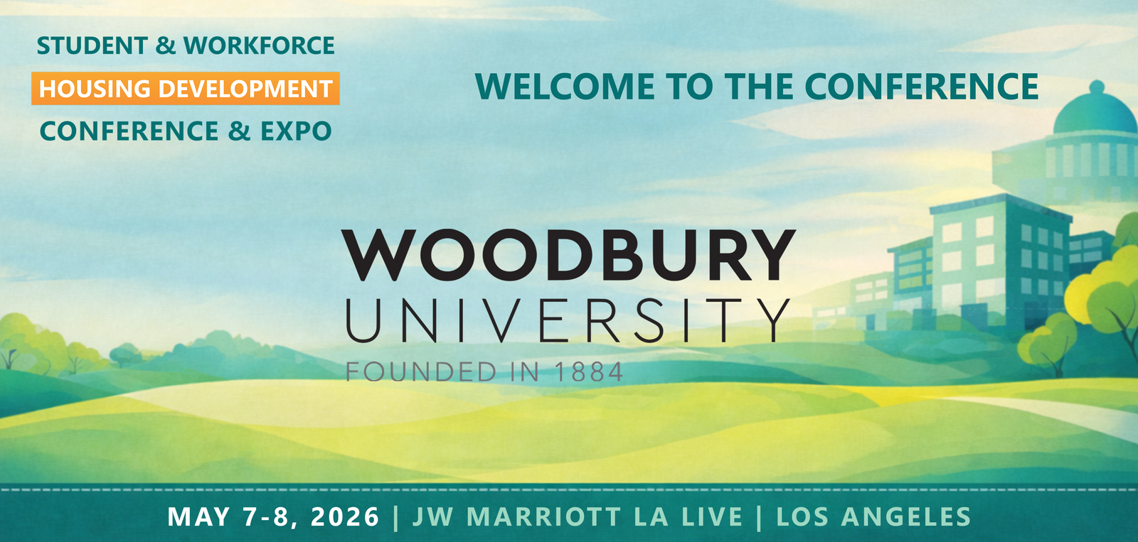 Representatives from Woodbury University will be attending the Conference